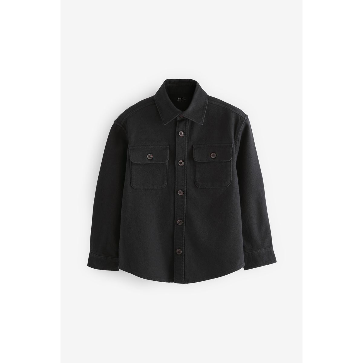 Surchemise unie noir, NEXT
