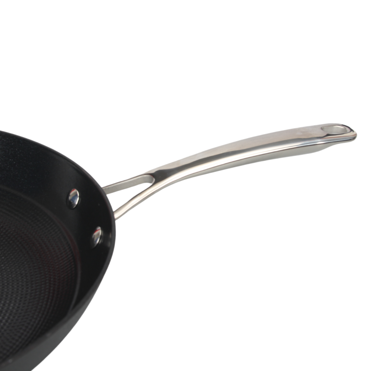 Set de 3 poêles noir 20/24/28cm - "AirIron" couleur unique, LAGUIOLE CUISSON