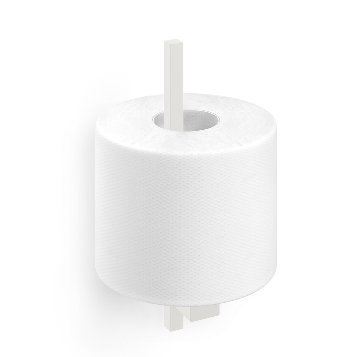 Suporte de papel higiénico Carvo, ZACK branco, ZACK