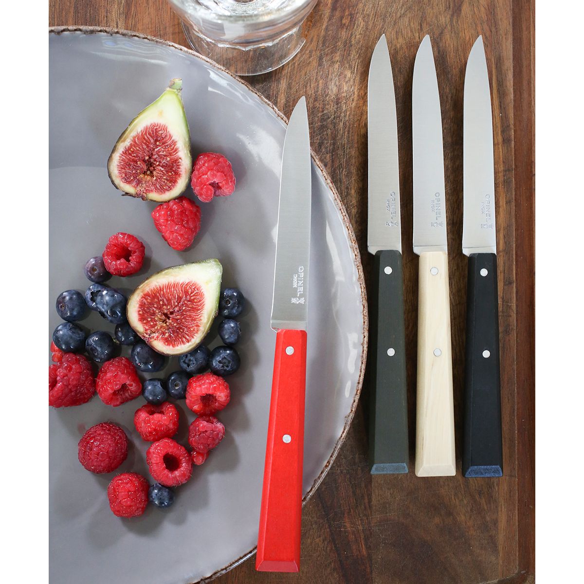 Set de couteaux Bon appétit Loft 4 couteaux de table coloris unique, OPINEL