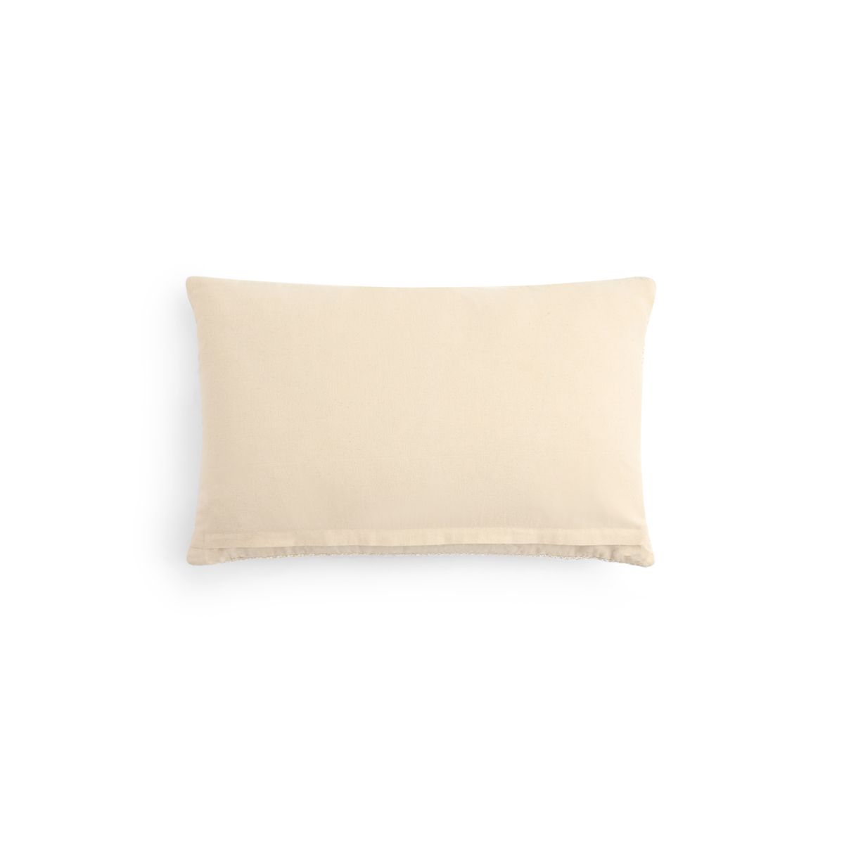 Coussin citrouille brodée naturel, NEXT