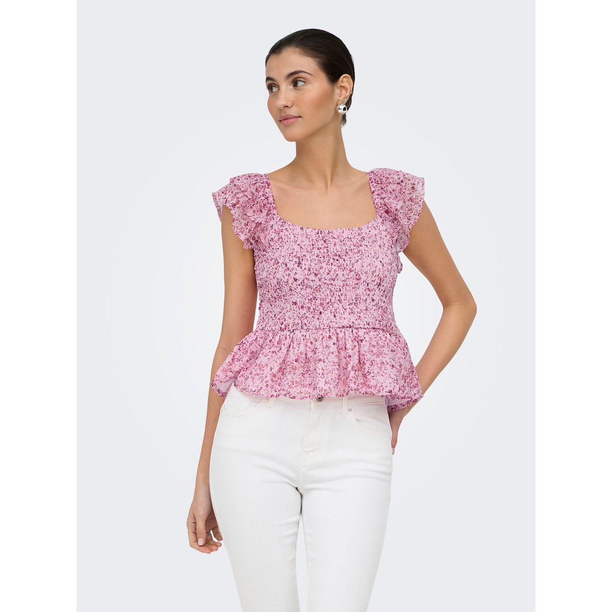 Top pale lilac, ONLY