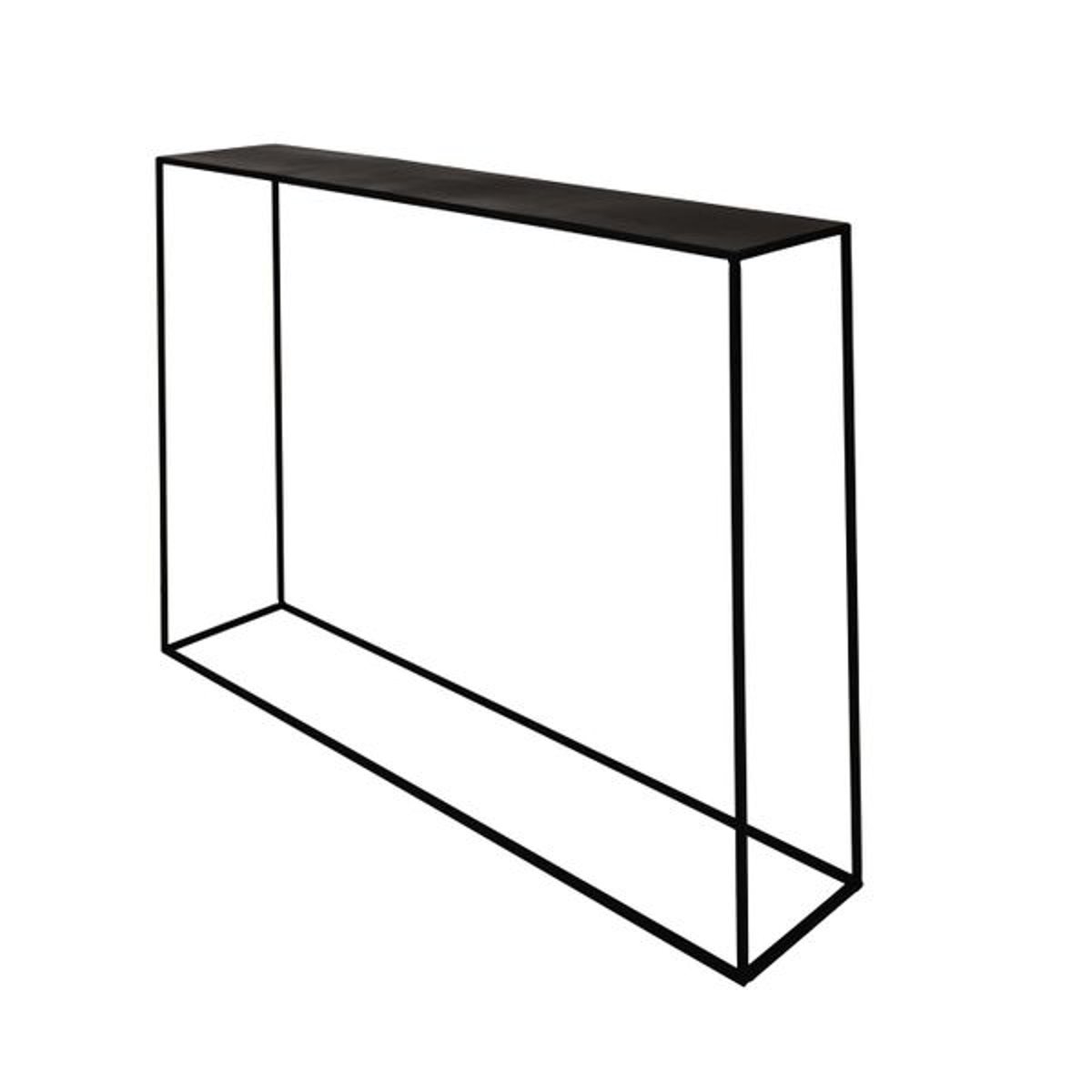 Console 110 cm noir carbone, ZAGO