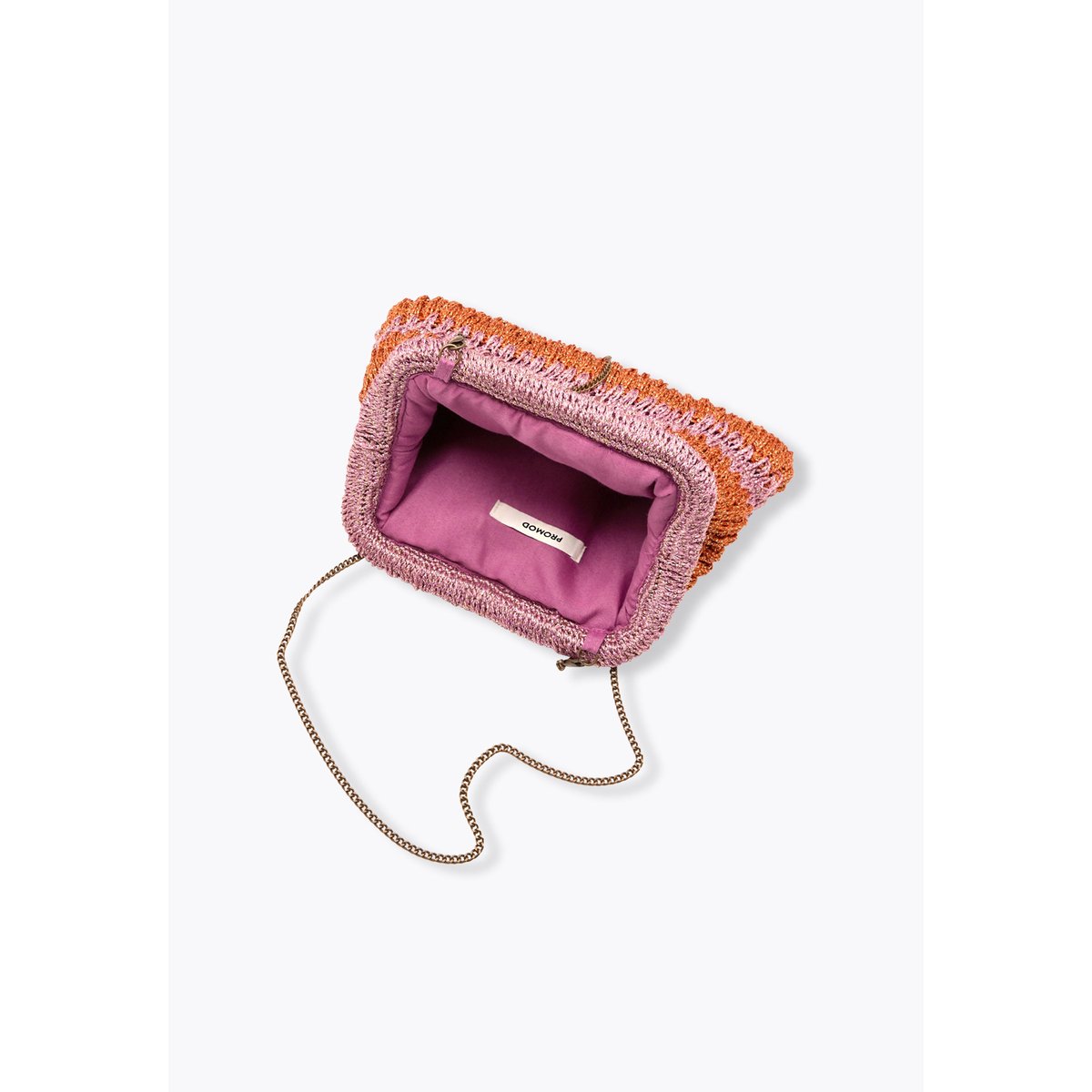 Sac tressé coloré imprimé multicolore, PROMOD