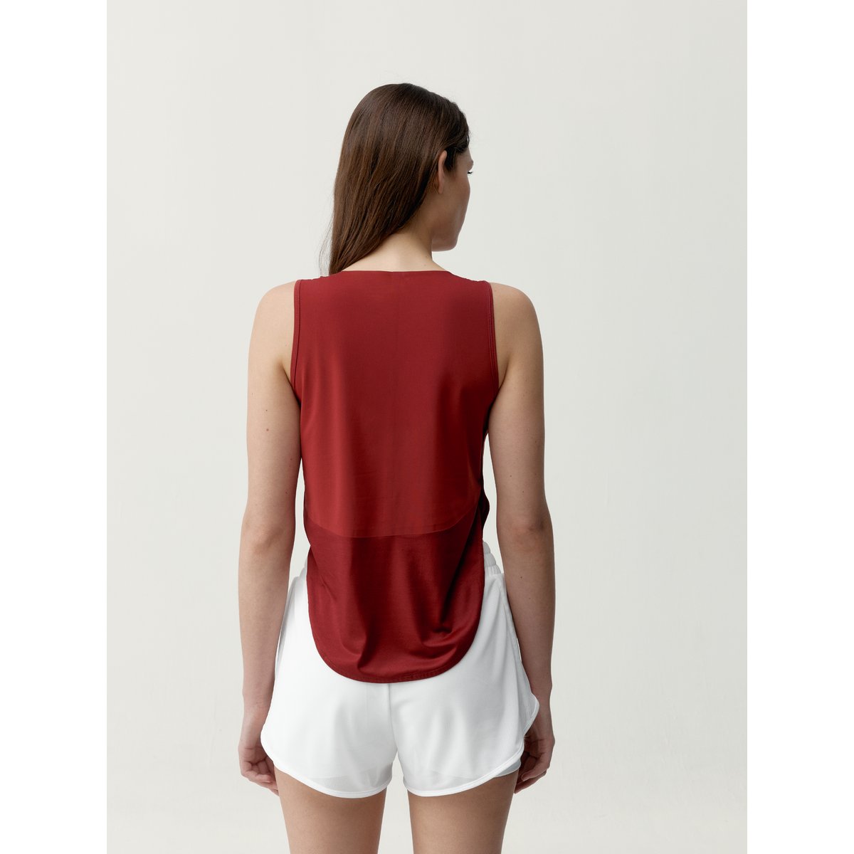 T-Shirt de sport Performance sans manches CALIOPE rouge cerise, BORN