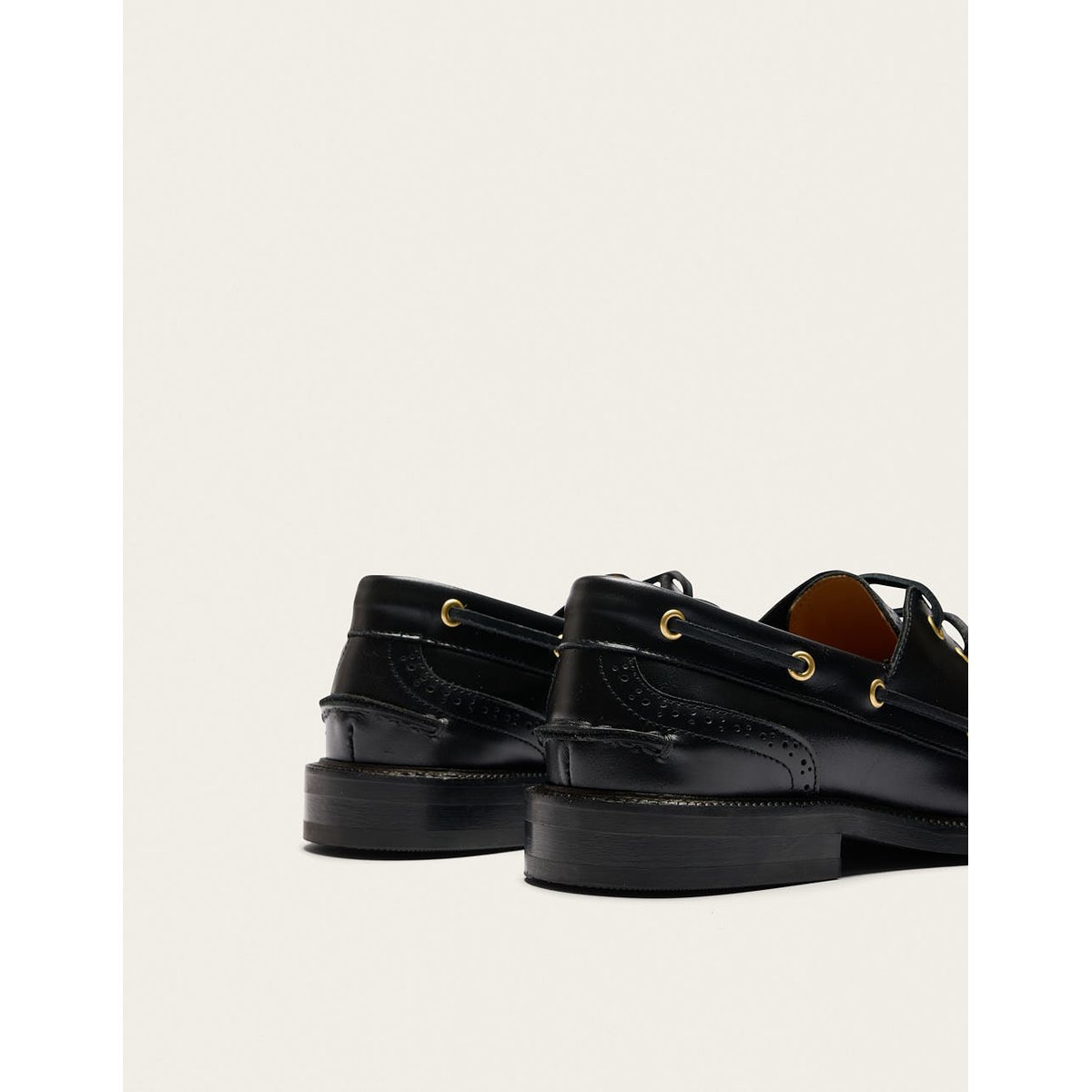 Derbies NIZA cuir noir, ODAJE