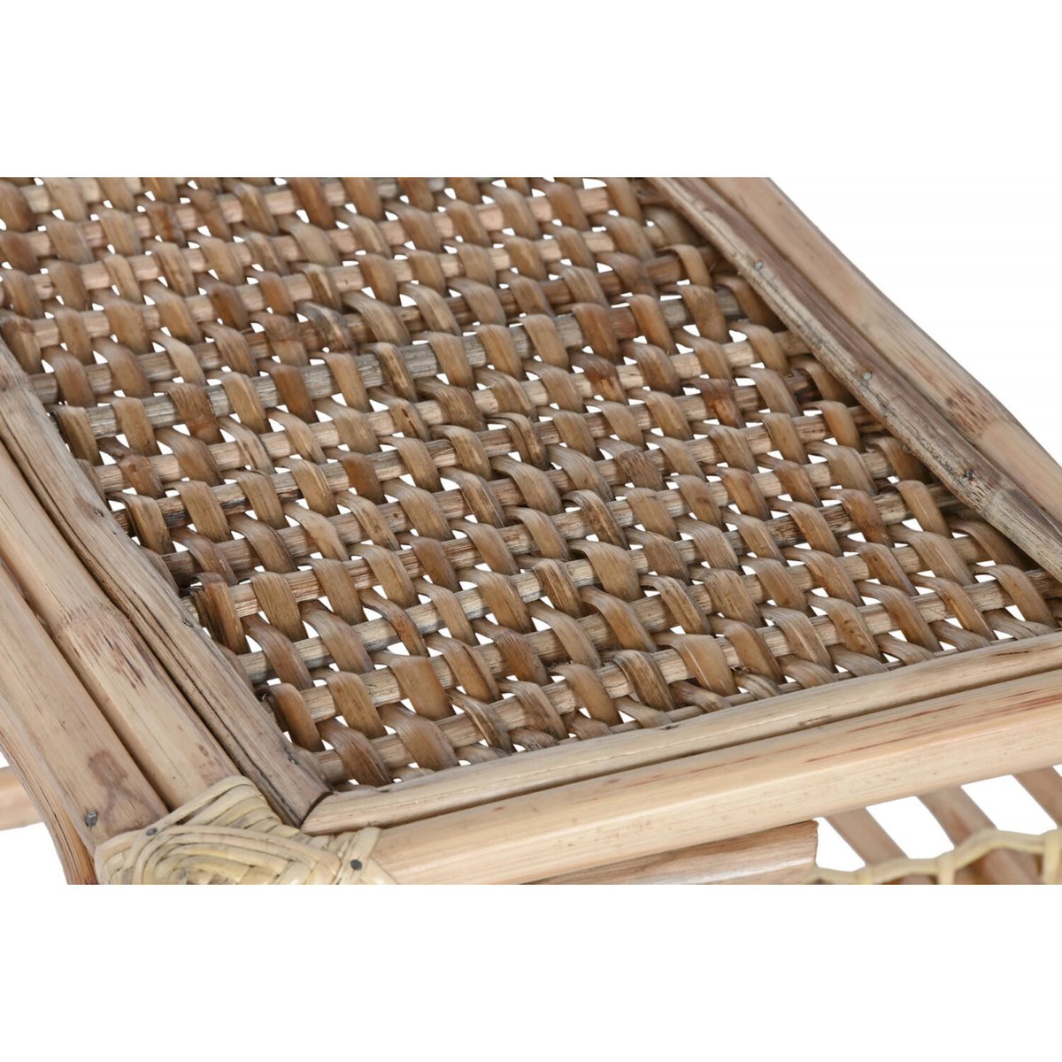 Table Basse Rectangulaire En Rotin Et Bambou naturelle, bambou et rotin authentiques, RECOLLECTION
