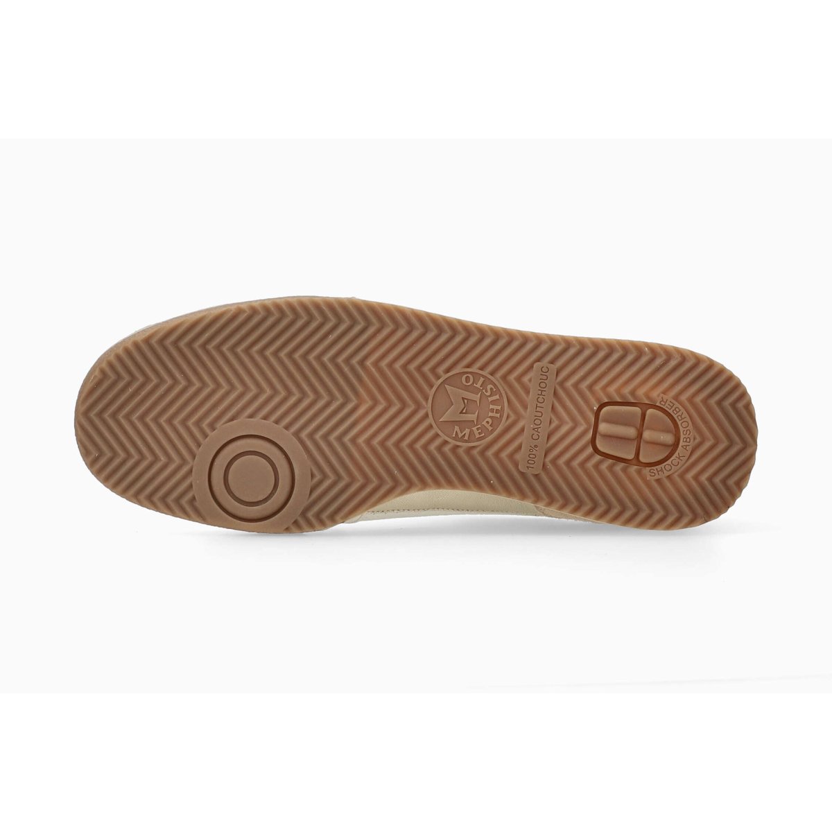 Baskets en cuir WALIE beige p5147016, MEPHISTO