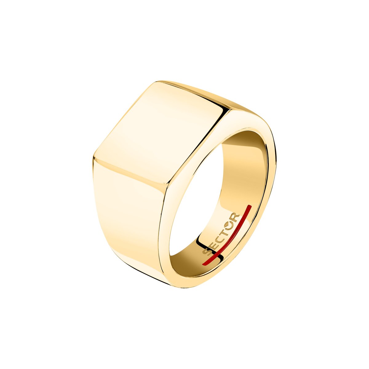BAGUE SECTOR BASIC - SZS164019 or jaune, SECTOR