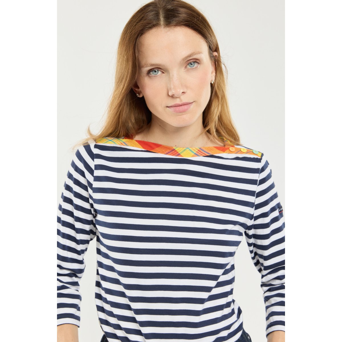 Marinière - coton léger marine deep / blanc, ARMOR-LUX