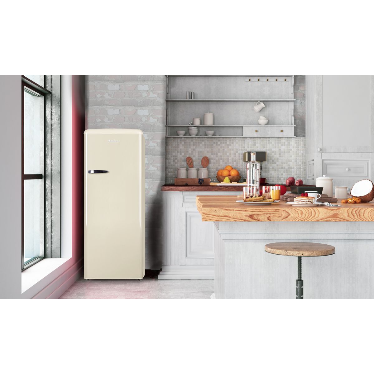 Réfrigérateur 1 Porte Ar5222c crème, AMICA