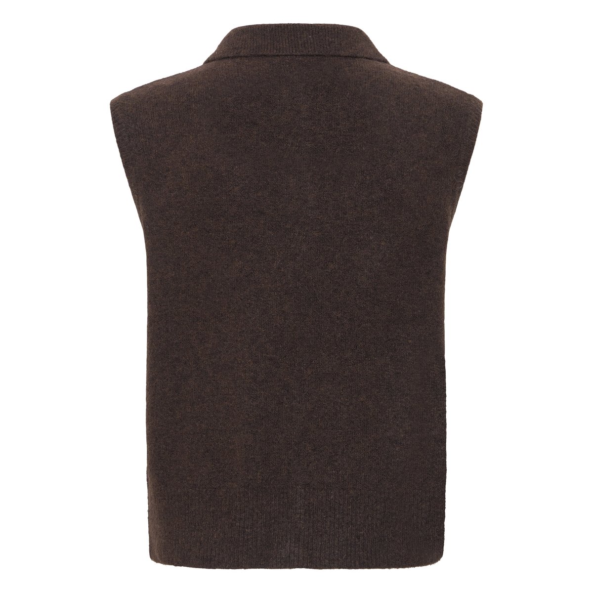 Sans manches marron java melange, B.YOUNG