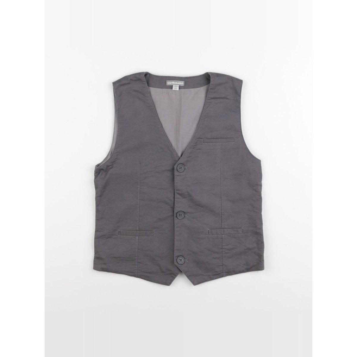Gilet - Très bon état gris, VERTBAUDET