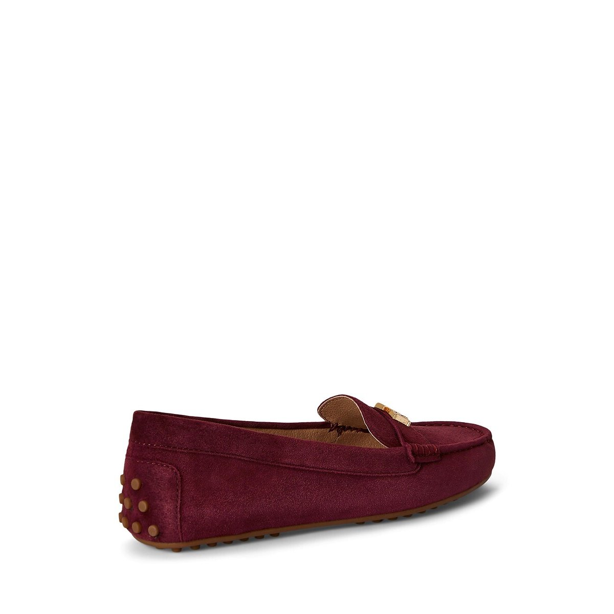 Barnsbury Suede Loafers burgundy, LAUREN RALPH LAUREN