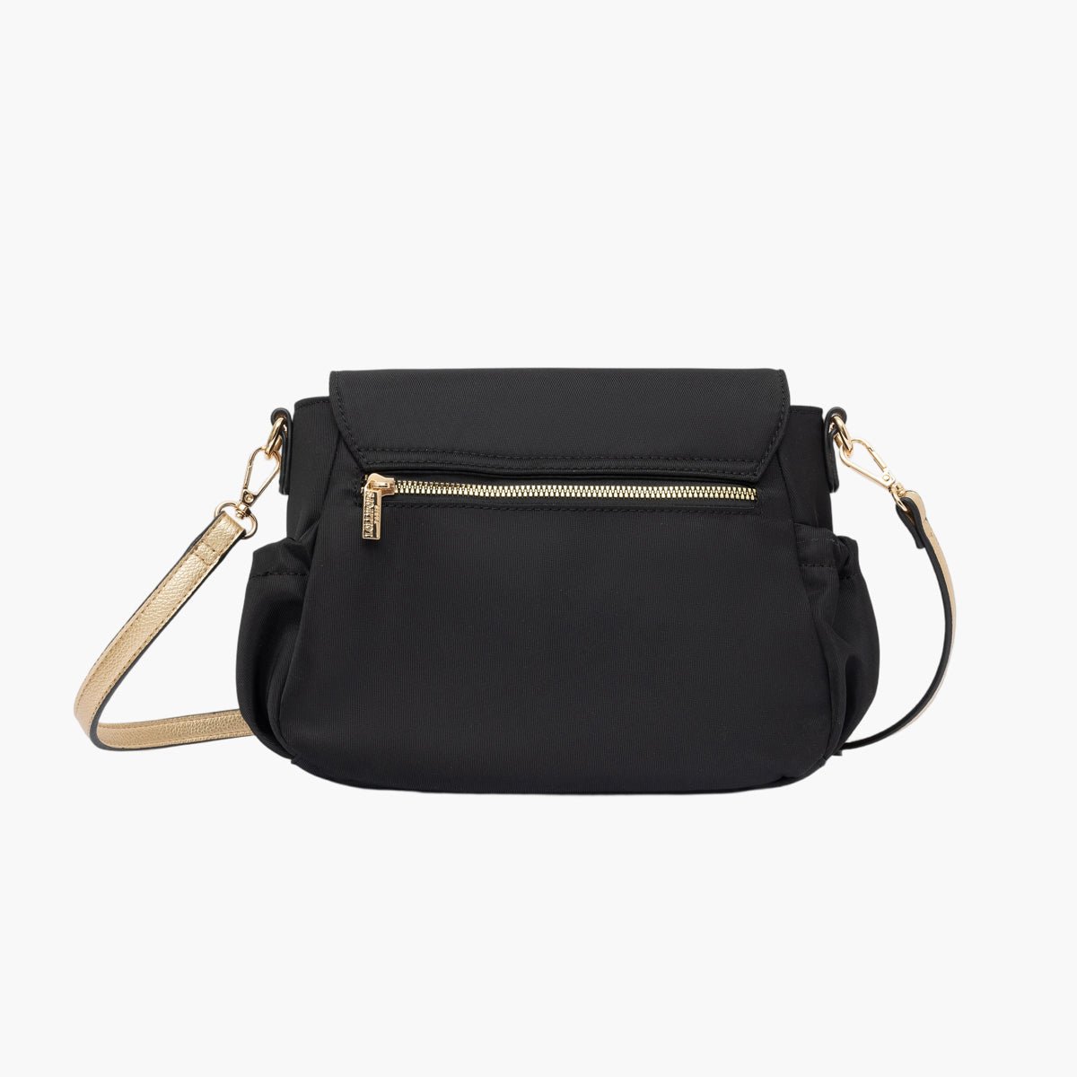 Sac porté épaule Teralia Shoulder M noir,doré, LOLLIPOPS