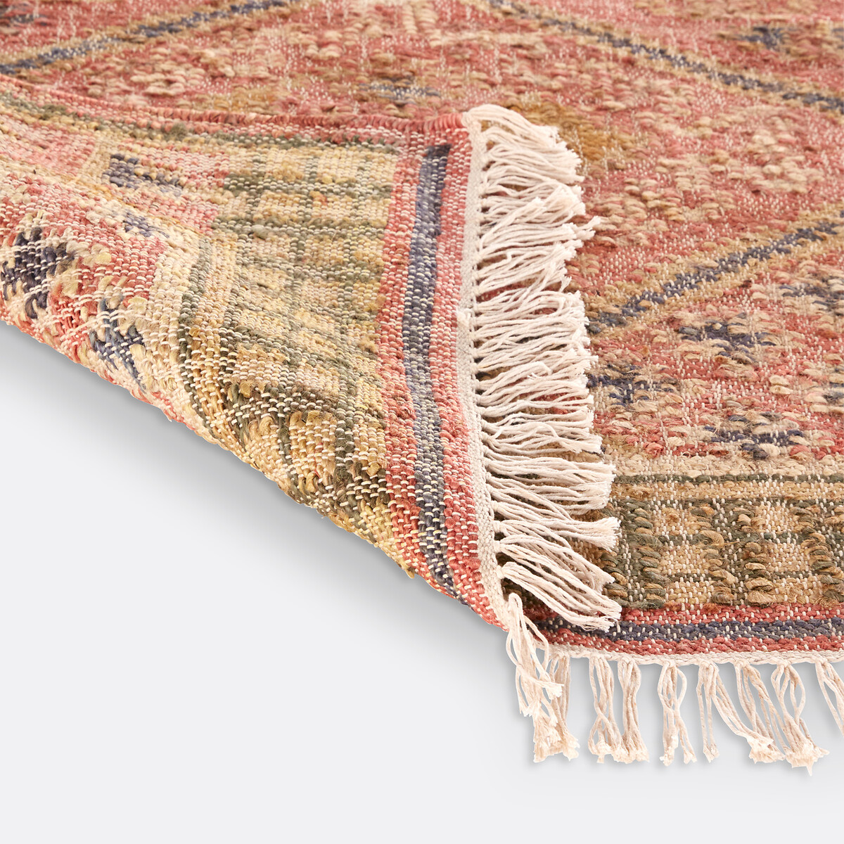 Tapis kilim jute et coton, Saliha multicolore, LA REDOUTE INTERIEURS