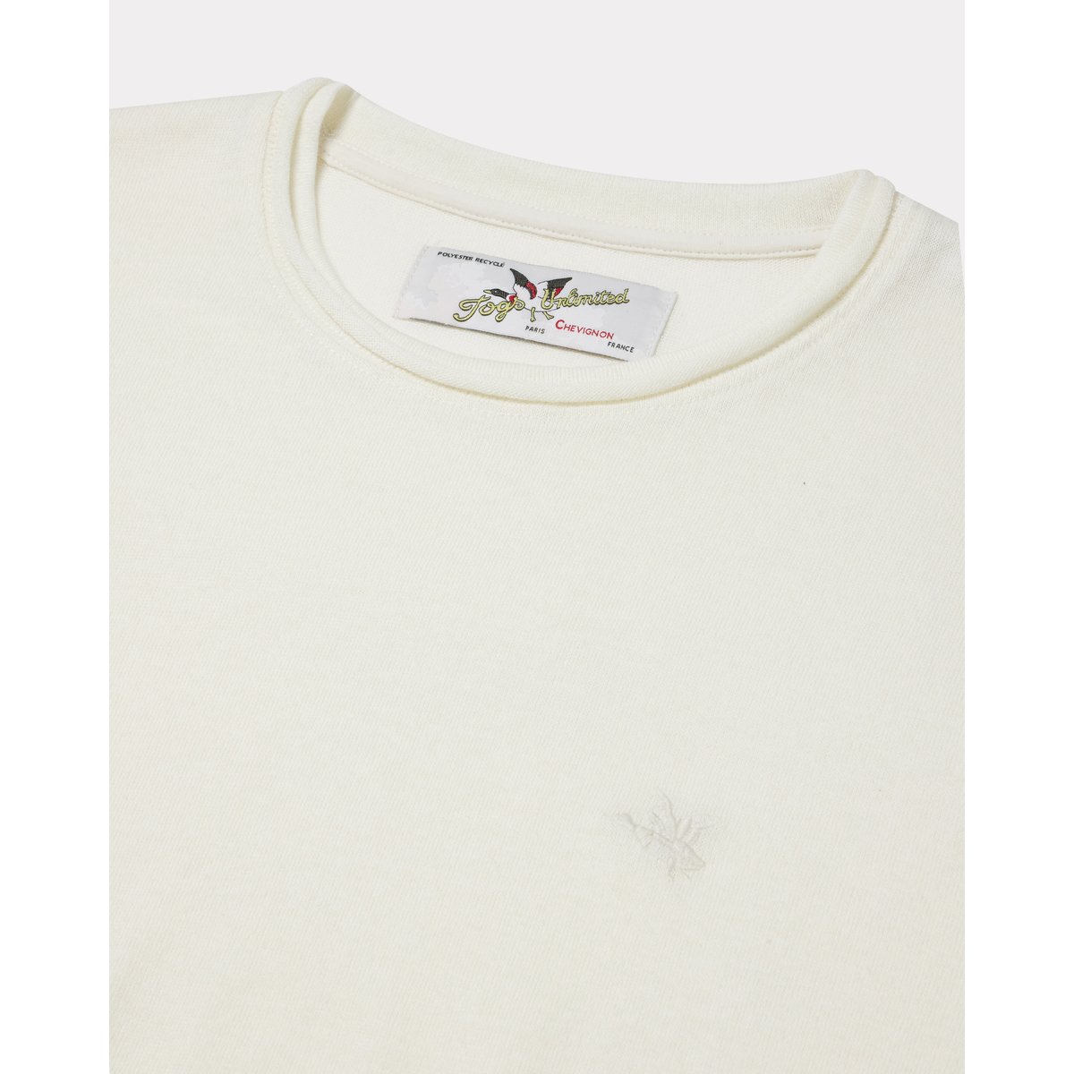 T-shirt en coton DUCK TEE écru, CHEVIGNON