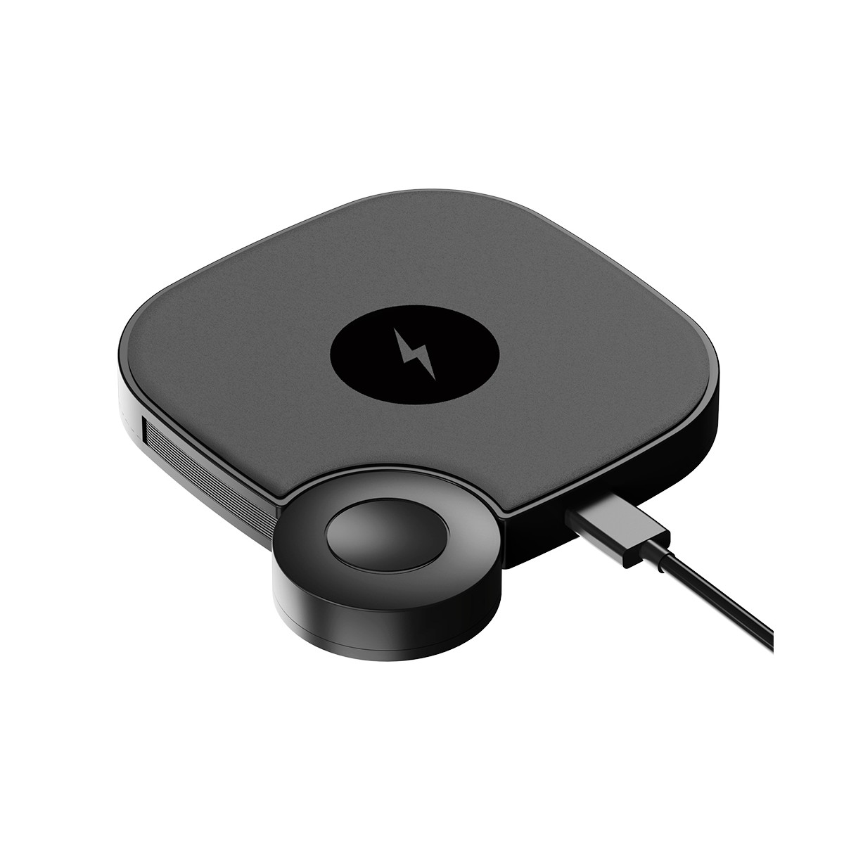 Chargeur sans fil 2 en 1 PAD couleur unique, LIVOO