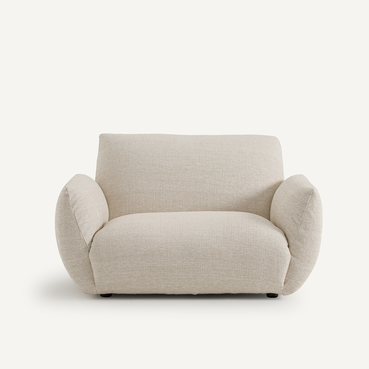 Spogano Mottled Fabric Armchair natural, AM.PM