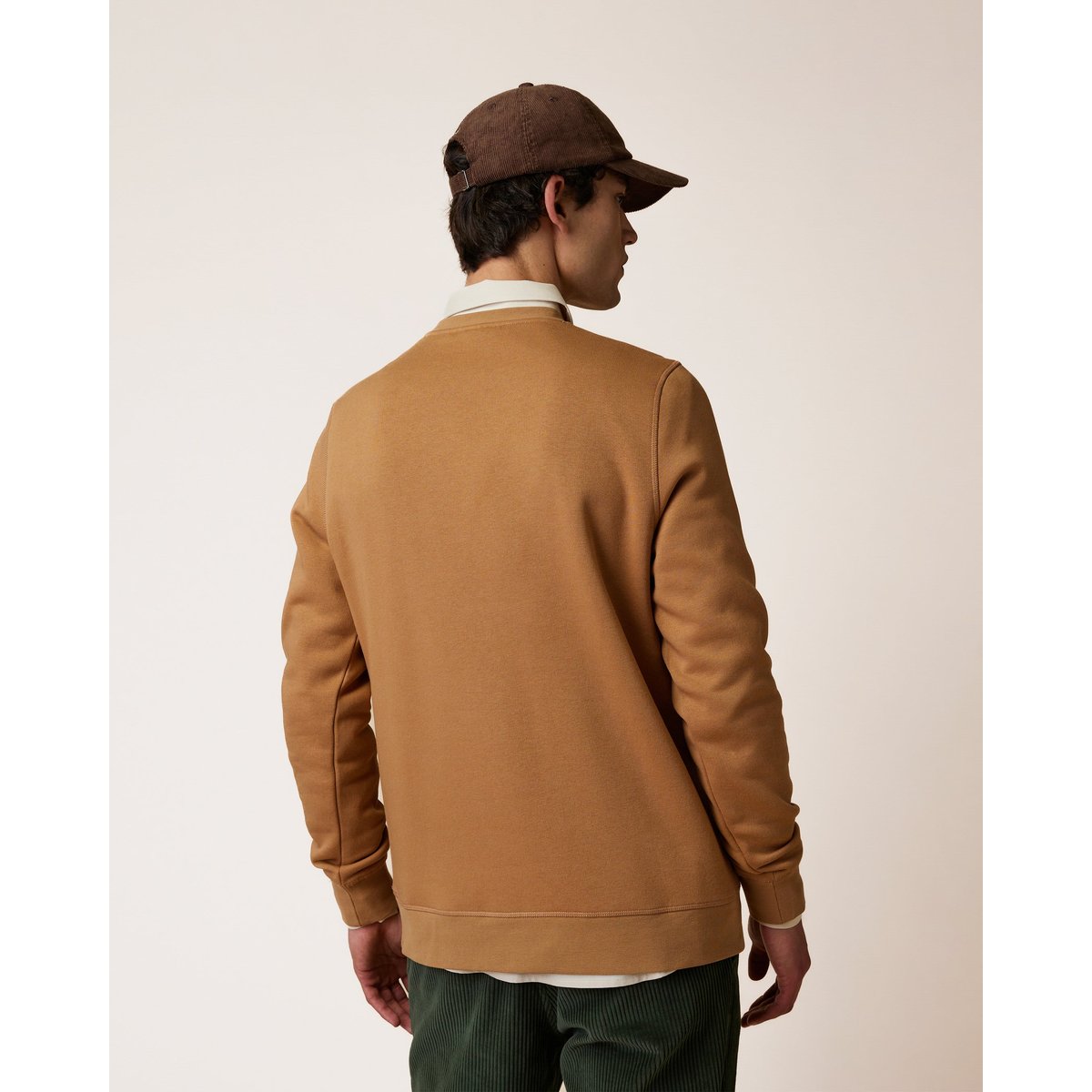 Sweat en molleton camel, FAGUO