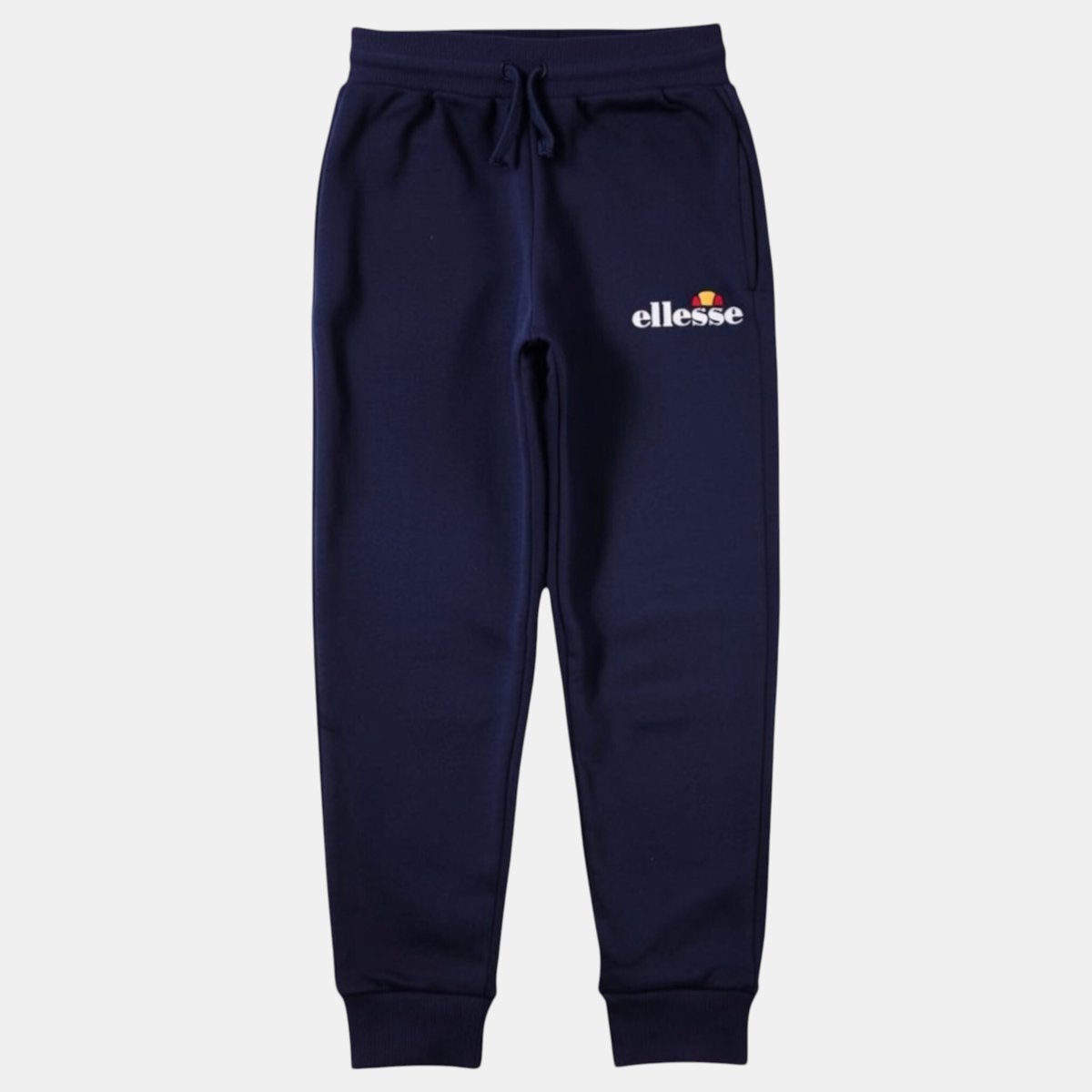 Ensemble sweat col zippé et pantalon de jogging TRAINING bleu marine, ELLESSE