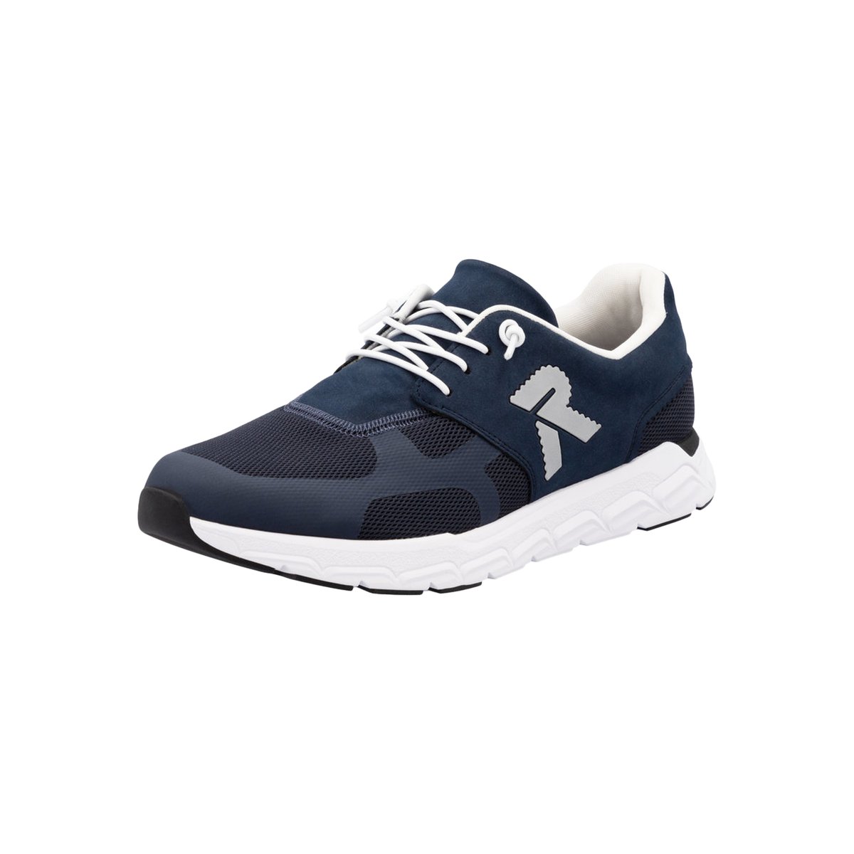 Basket Cuir Namur bleu, RIEKER
