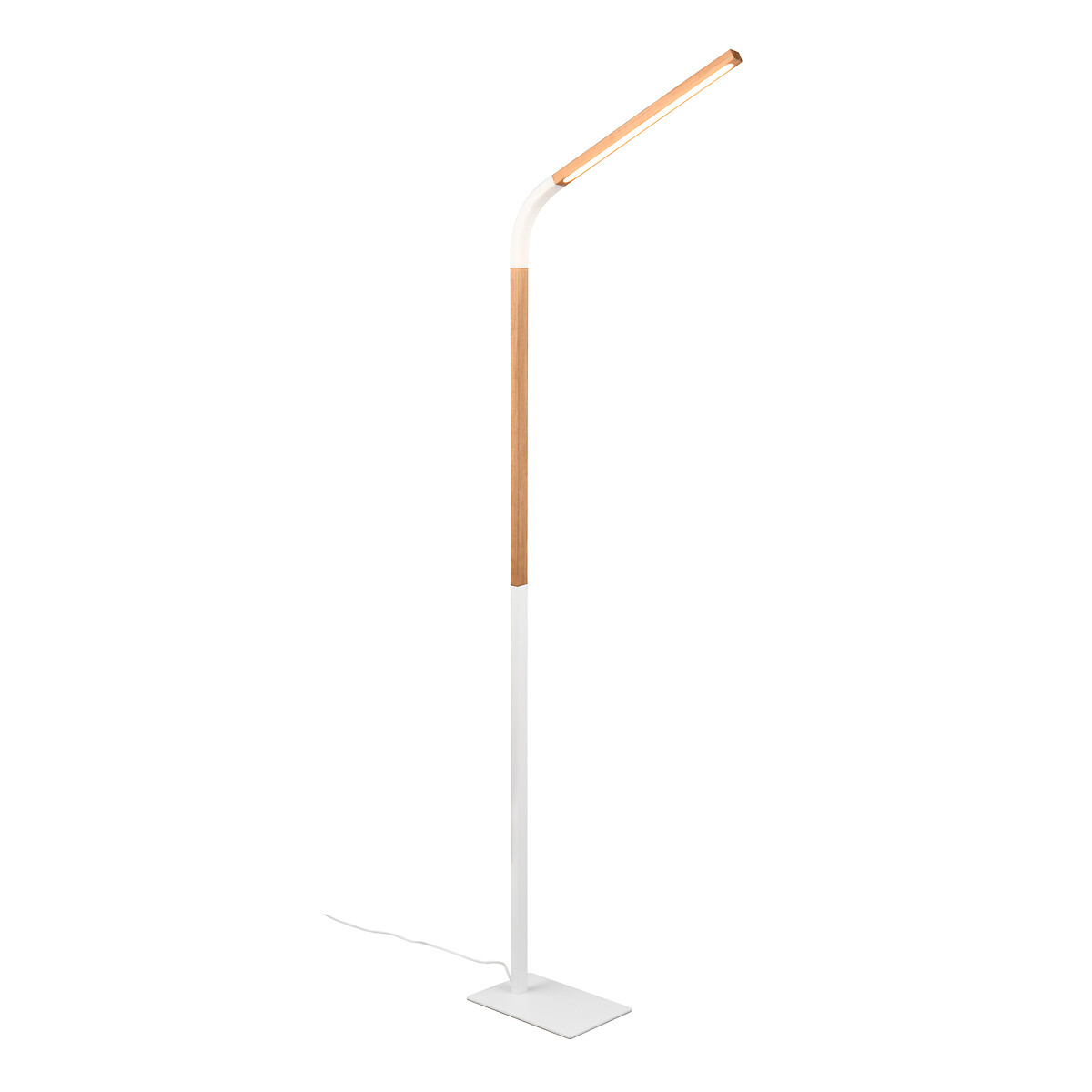 Candeeiro de pé Norris, TRIO Lighting branco, TRIO LIGHTING