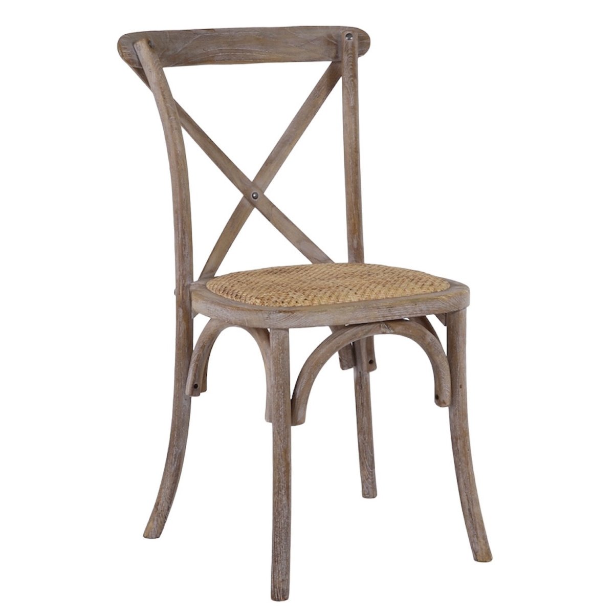 Chaise de bistrot empilable en bois - BISTROT marron clair, MATHI DESIGN