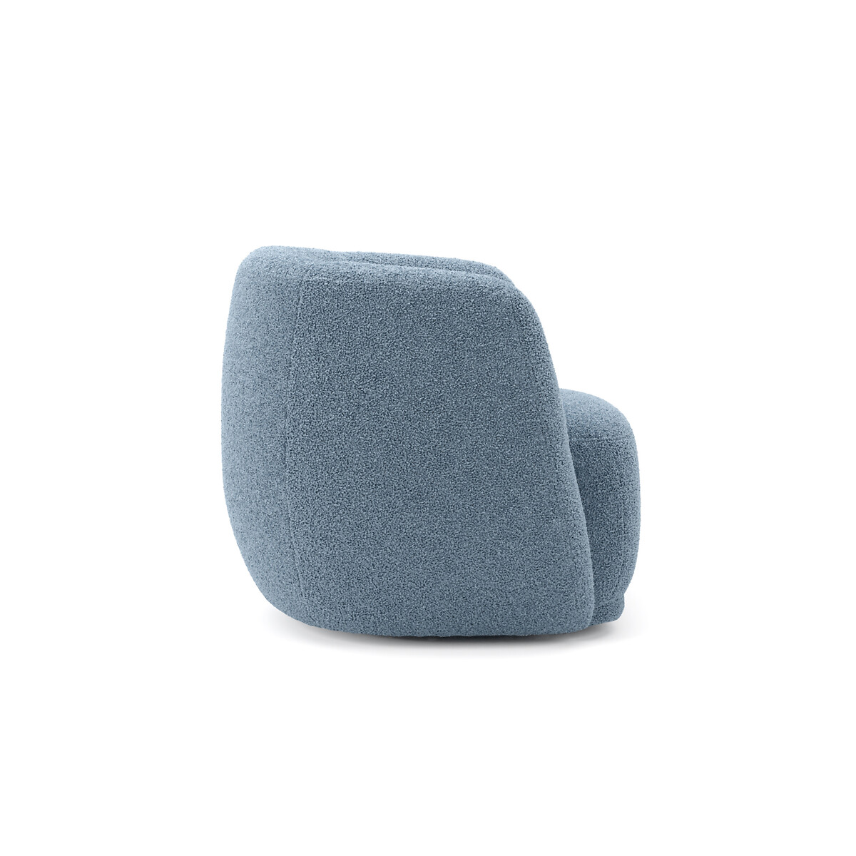 Ciel Curved Upholstered Tub Chair blue, ÉDITÉ