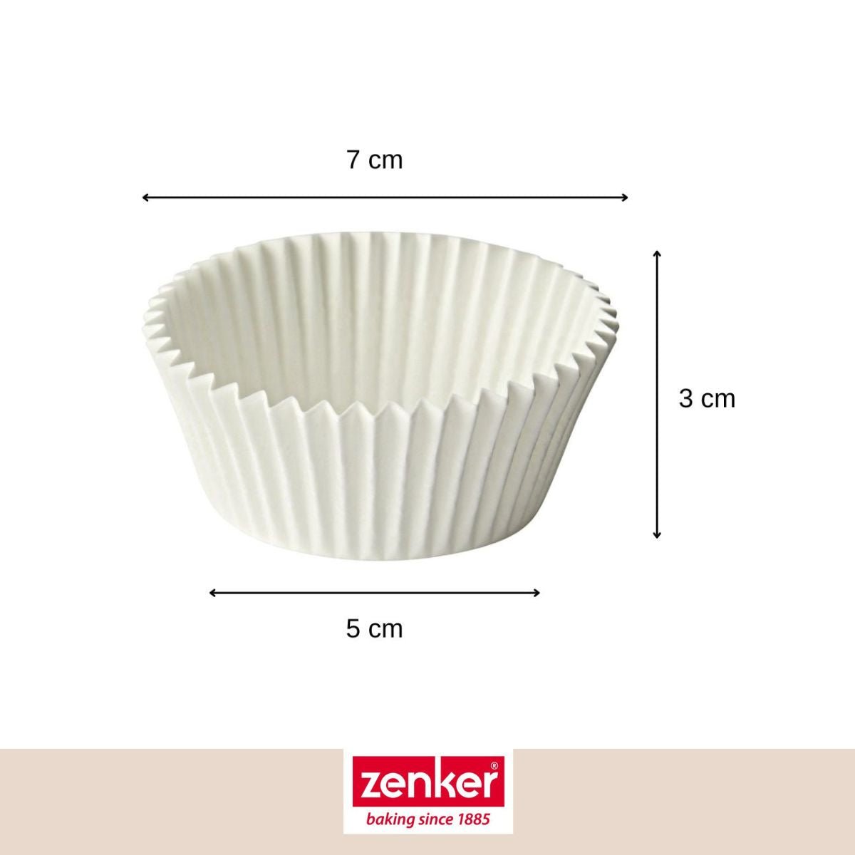 Set de 79 ustensiles de pâtisserie moules à muffins NATURE FSC blanc, ZENKER