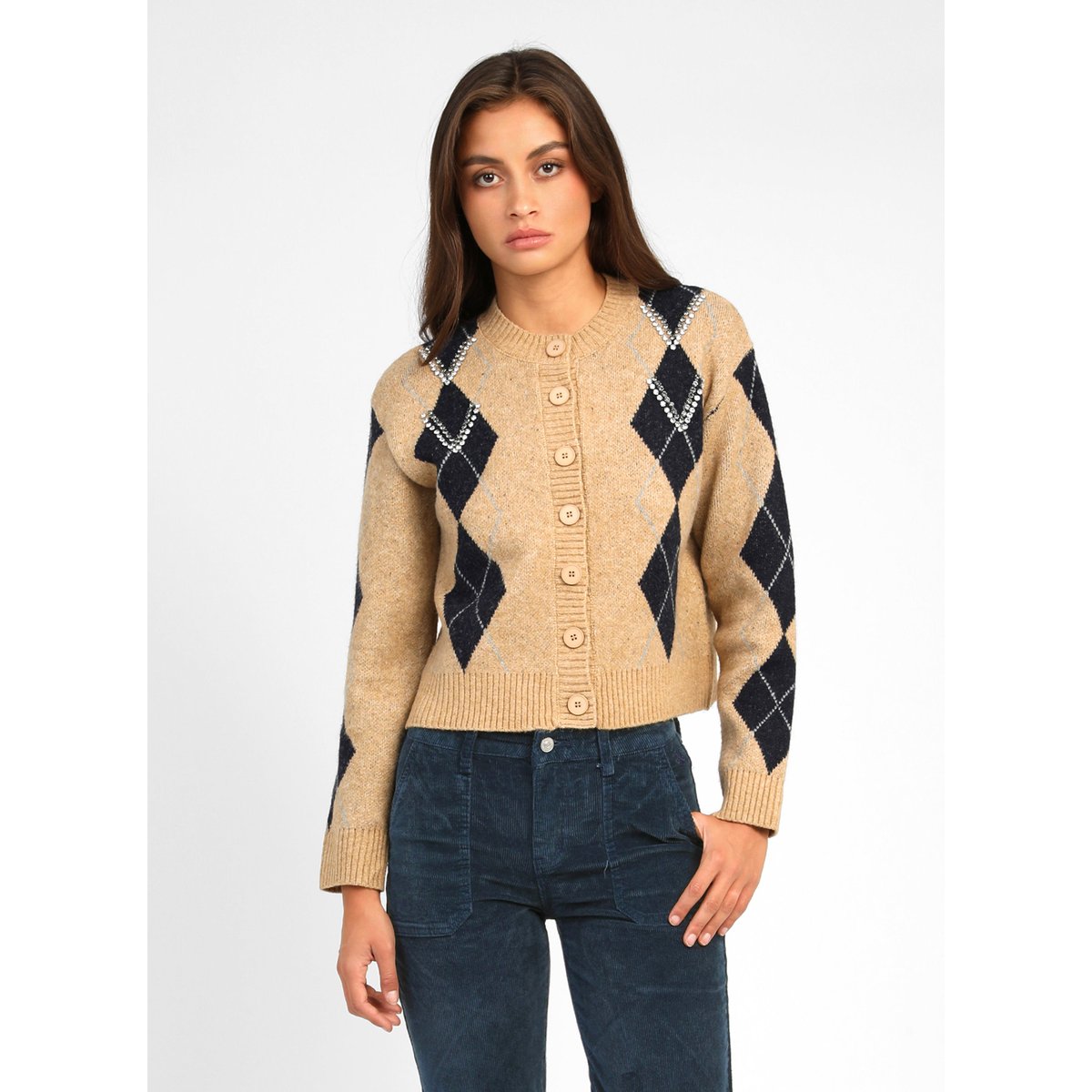 Gilet NOUBA beige, AN'GE