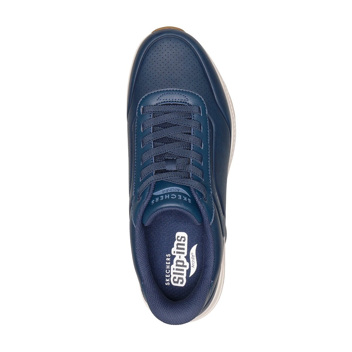 Slip-Ins Relaxed Fit Trainers: Arch Fit Uno Relaxing On Air navy, SKECHERS
