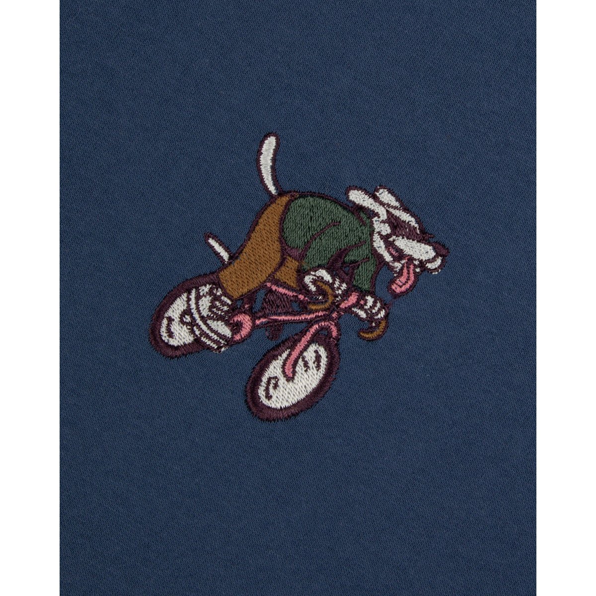 T-shirt en maille bleu foncé, FAGUO