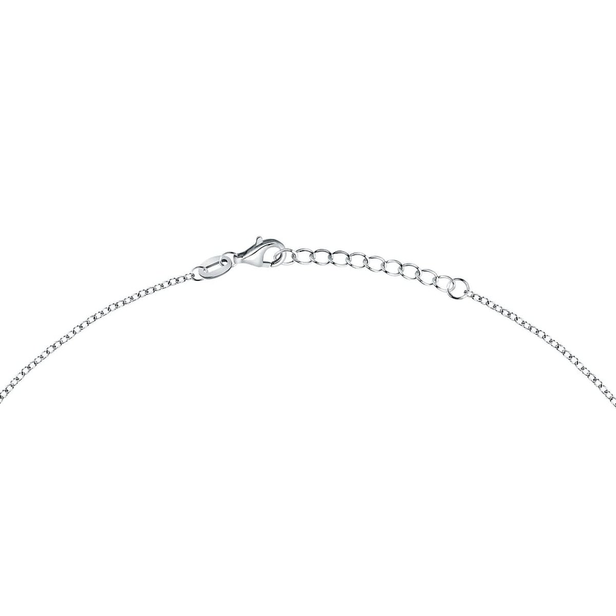 Colliers en Argent/oxyde de zirconium De Zirconium et Oxyde de zirconium argent, CLEOR