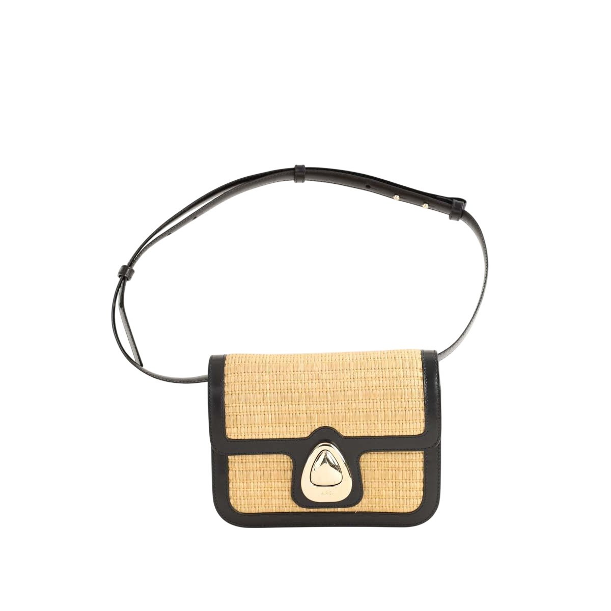 Sac porté épaule - Très Bon État beige, APC