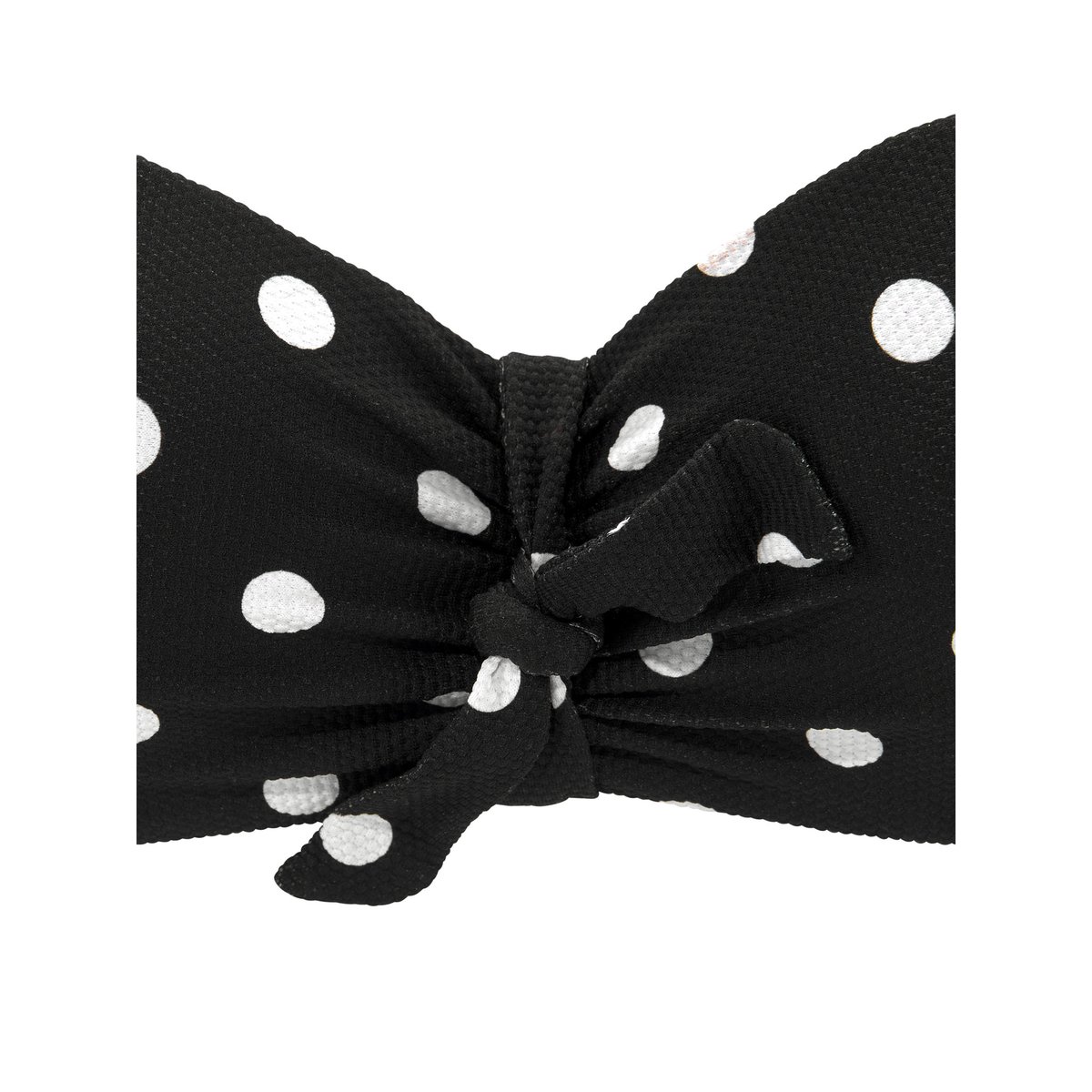 Haut maillot de bain bandeau armaturé préformé Powder noir, LASCANA