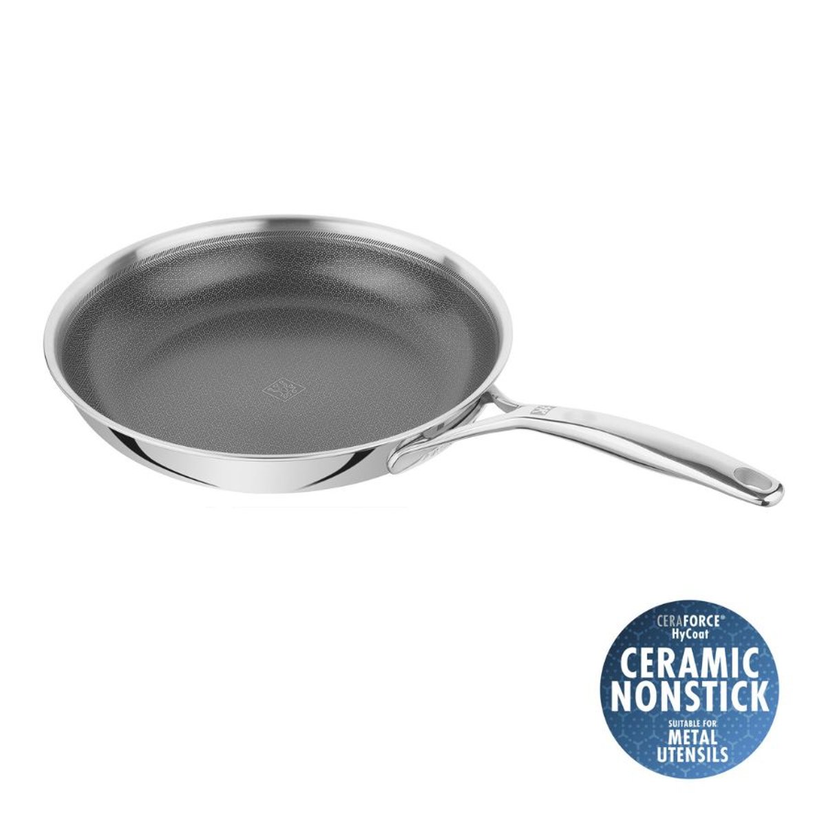 Poêle 28 cm, Inox 18/10, Argent couleur unique, ZWILLING