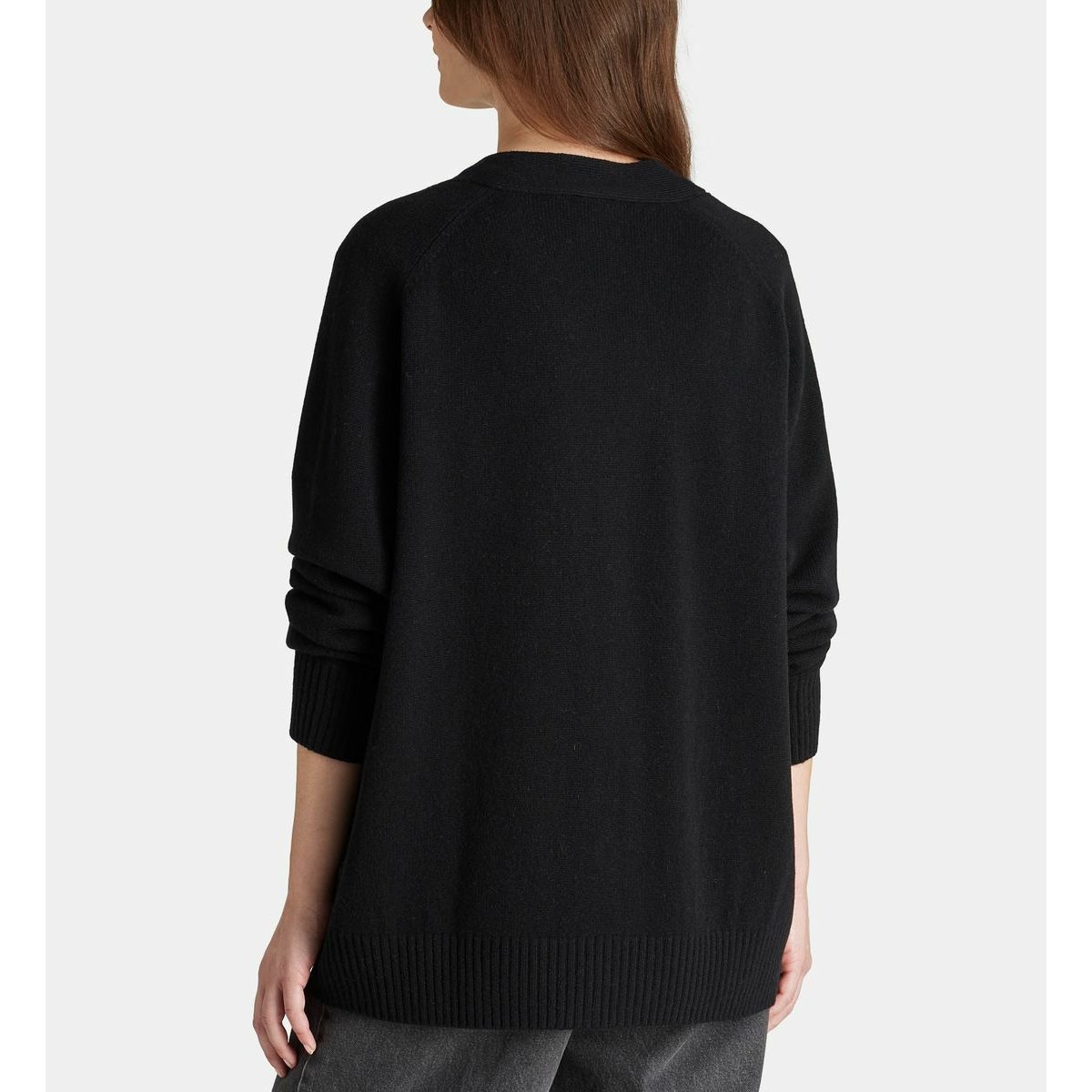 Gilet ample unisex gi cachemire noir, GALERIES LAFAYETTE