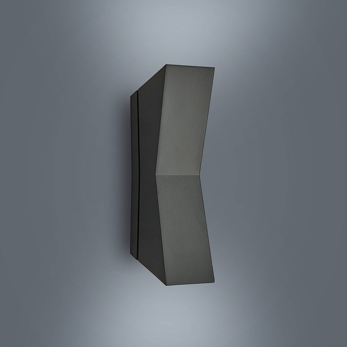 Applique extérieure en aluminium moderneLED anthracite, LUCANDE
