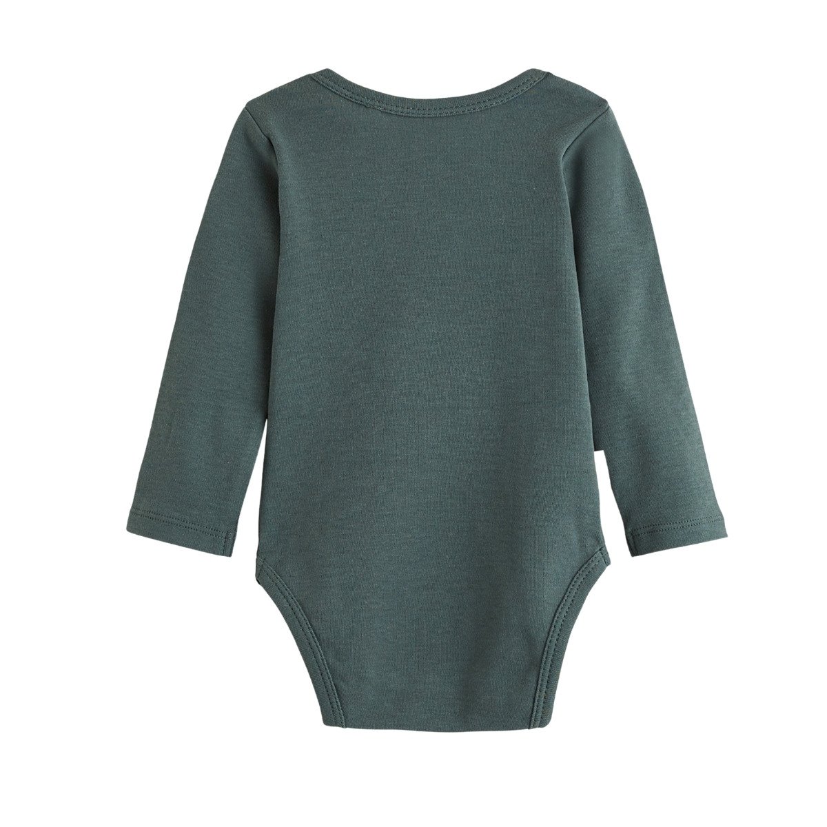 Lot de 2 bodies bébé manches longues Elliott vert, PETIT BEGUIN