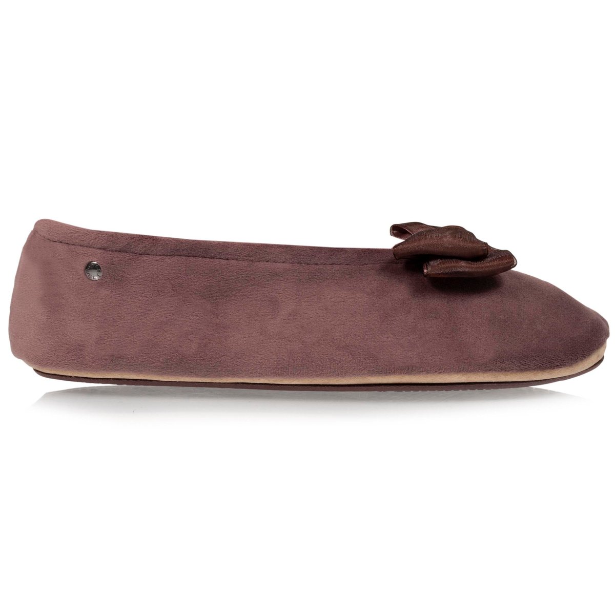 Chaussons Ballerines brun, ISOTONER