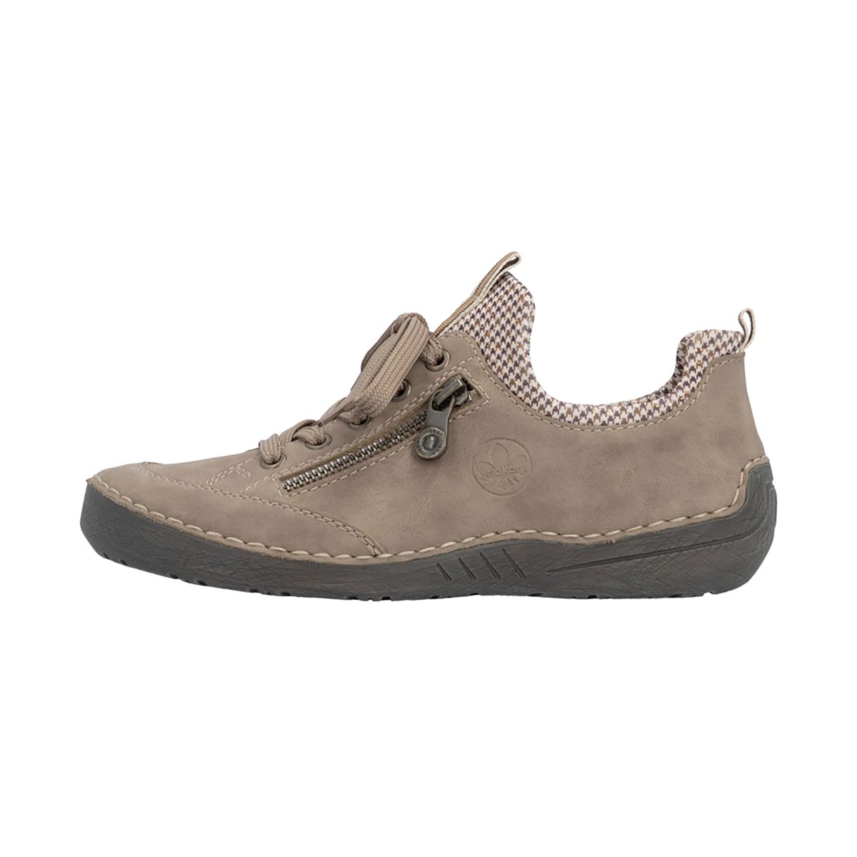 Basket à Lacets beige, RIEKER