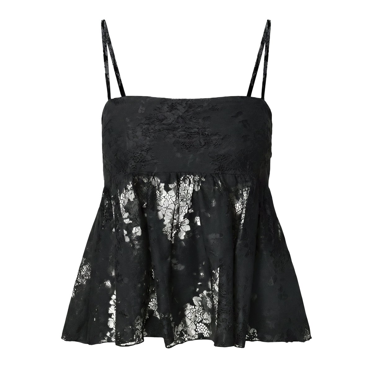Top À Bretelles noir - black1, PIECES