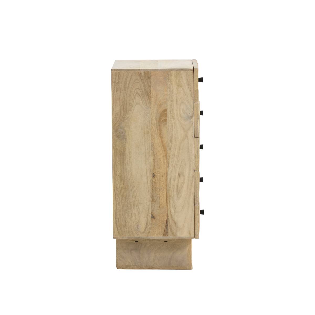 Chiffonnier en bois de manguier WALLY bois clair, MADE IN MEUBLES