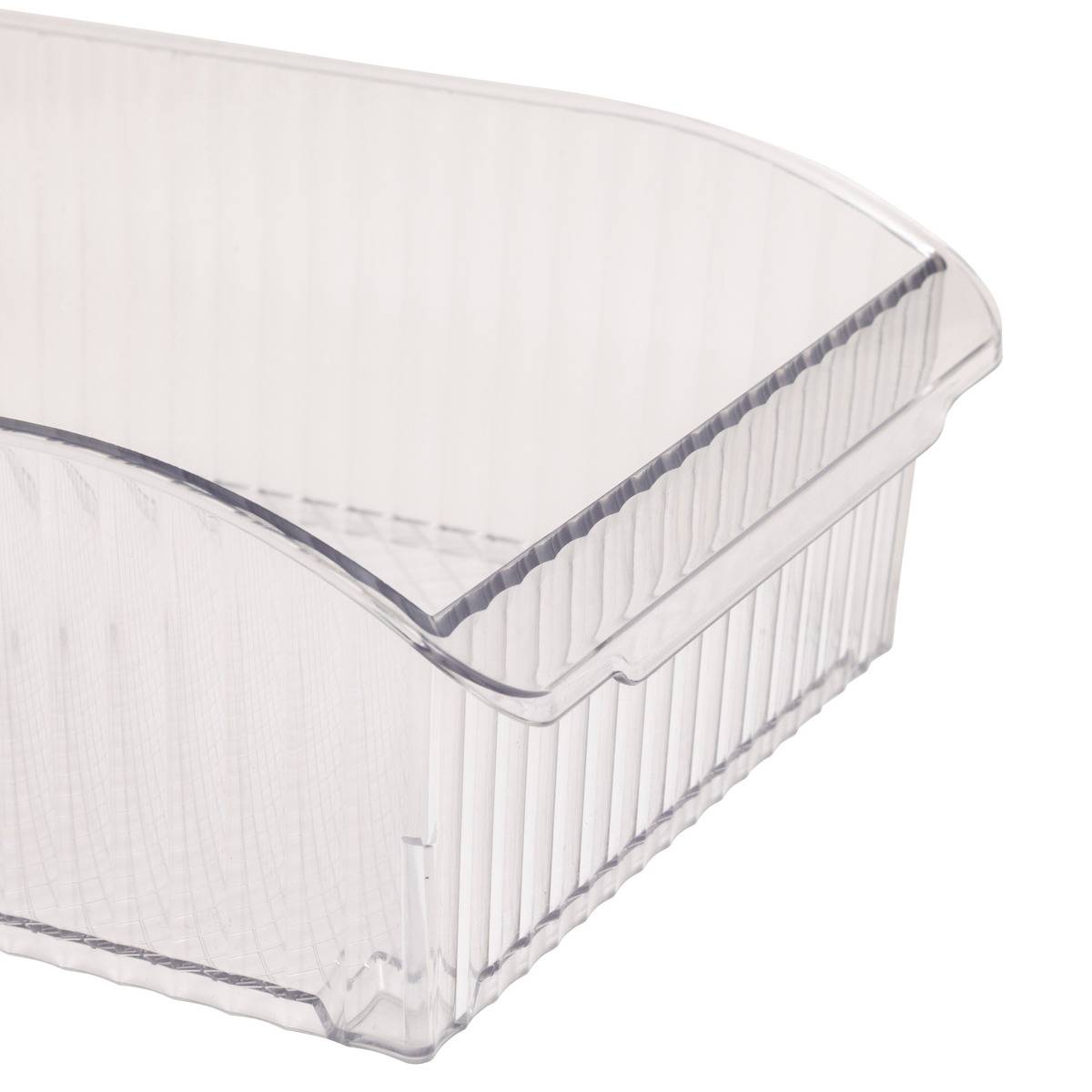 Bac de rangement pour réfrigérateur STREAKS transparent, 5FIVE SIMPLY SMART