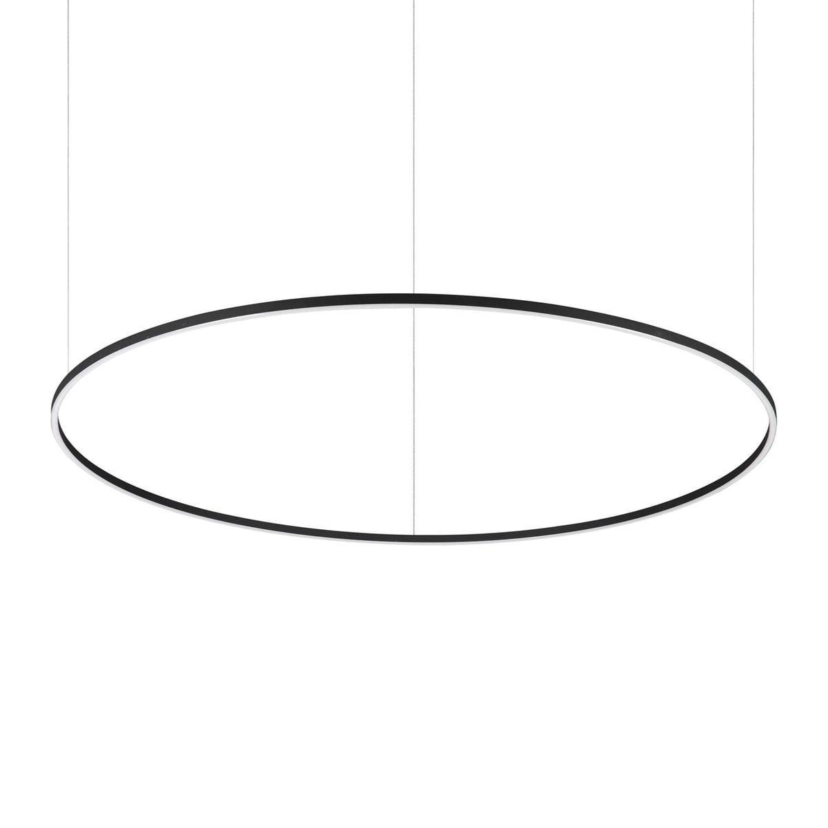 Suspension    lumière froide  ORACLE SLIM noir, IDEAL LUX