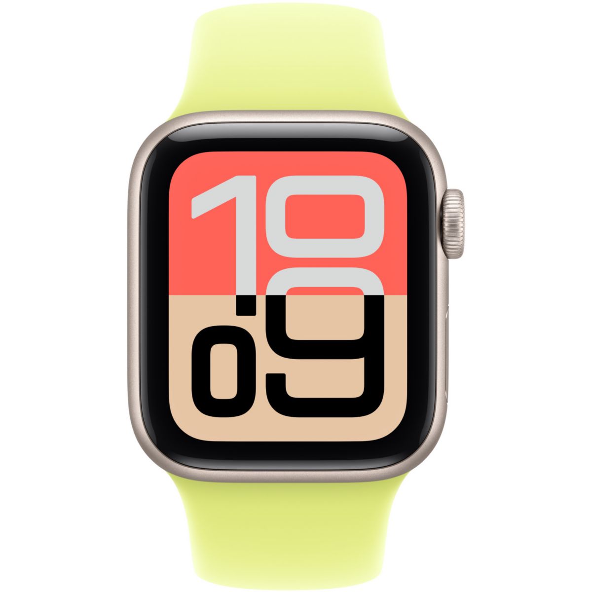 Bracelet 40 mm - S/M Bracelet Sport jaune fluo jaune, APPLE