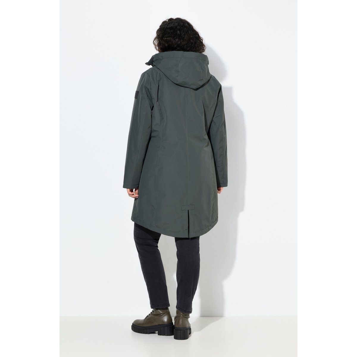 Manteau technique HYPRAR, imperméable gris olive, ULLA POPKEN