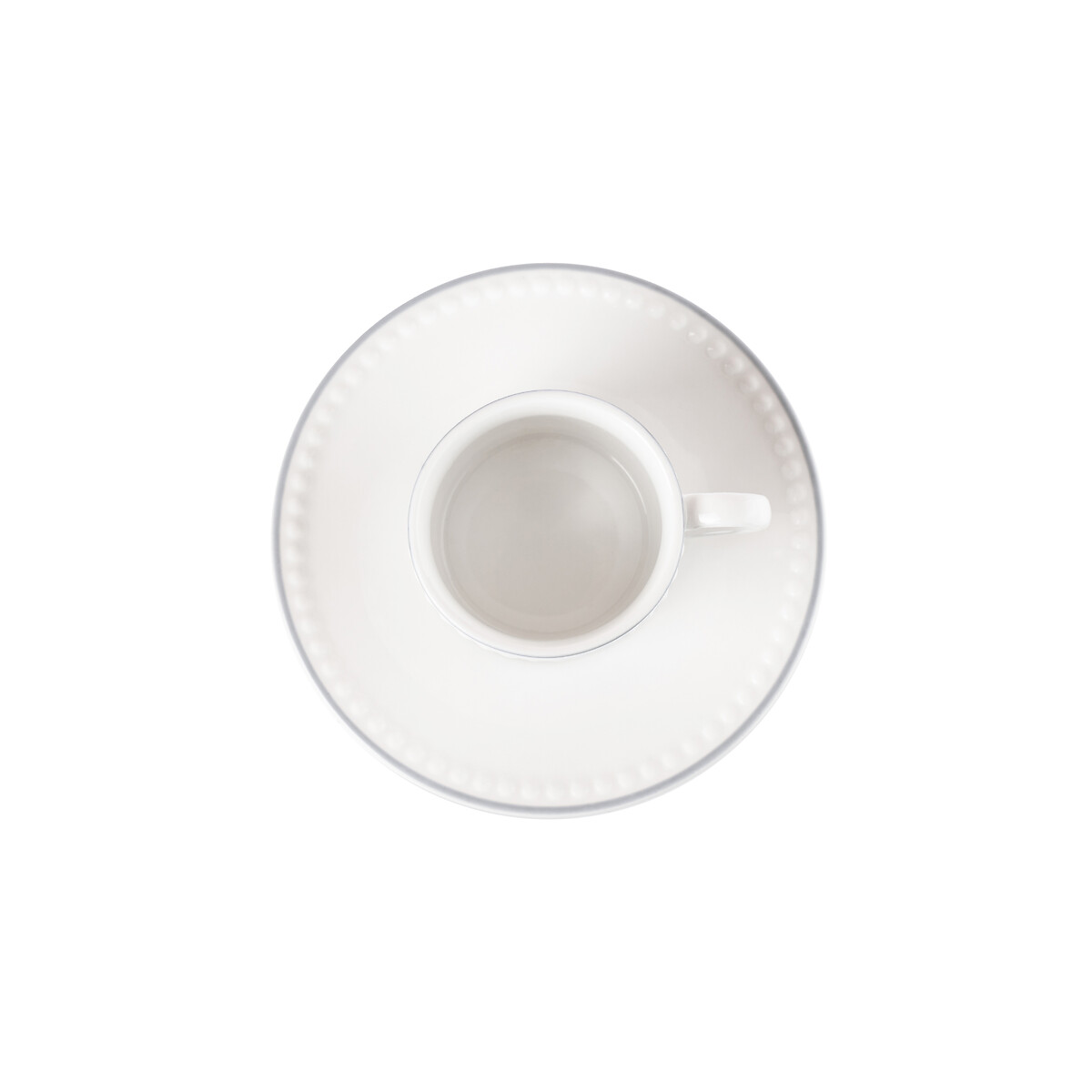 Set of 4 Signature Espresso Cups & Saucers white, MARY BERRY