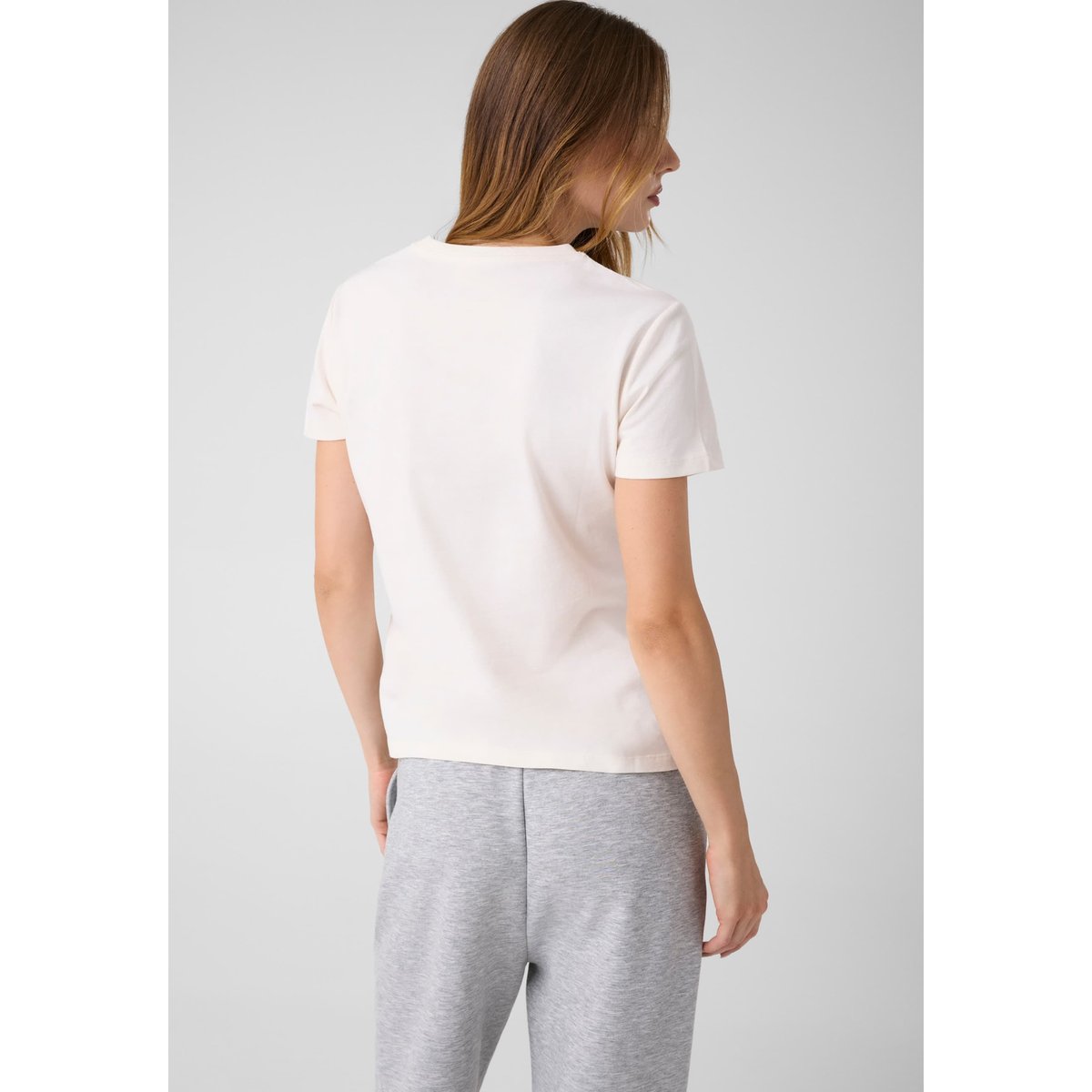 T-Shirt Orné De Strass blanc, GUESS